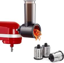 Just click on the link, put it in your cart, and the price will show up. Amazon Com Slicer Shredder Attachments For Kitchenaid Stand Mixer Cheese Grater Attachment For Kitchenaid Slicer Accessories With 3 Blades By Innomoon Home Kitchen