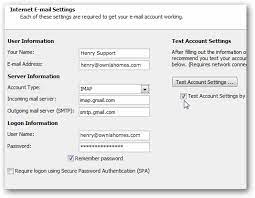 g suite email in outlook 2010