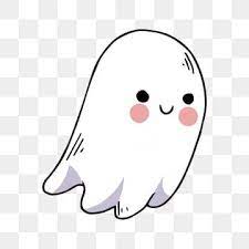 cute ghost png vector psd and