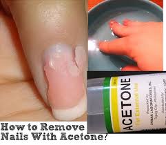 how to easily remove acrylic nails with