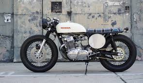 cool custom cafe racer with a