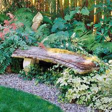 Garden Benches Stone Garden Bench