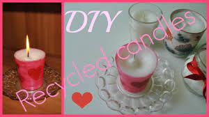 how to make candles from old candles