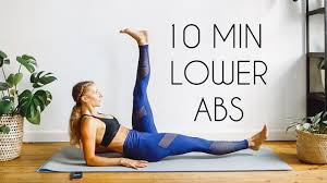 These abdominal exercises are recommended for both men and women and are effective at any age. 10 Min Intense Lower Abs Workout Youtube
