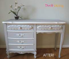 paint your old french provincial furniture