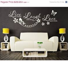 live laugh love wall decal sticker