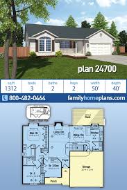 affordable ranch house plan 24700