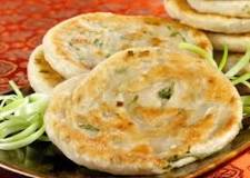 What do you serve with Chinese scallion pancakes?