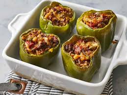 baked stuffed peppers recipe