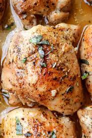 I would try 400 degrees f or 375 and see how that goes if you can't get a thermometer. Baked Tender Chicken Thighs Recipe Video Valentina S Corner