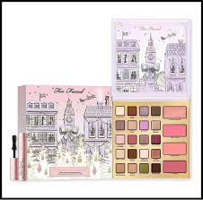too faced christmas in london makeup