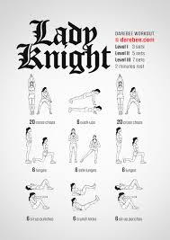 lady knight workout