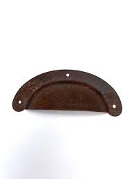 cup handle iron rusted 80mm thin