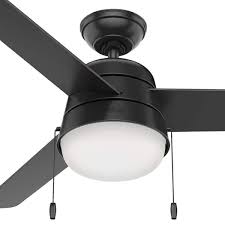 matte black ceiling fan with light kit
