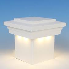 Cape May Downward Shine Low Voltage Post Cap Light By Lmt Mercer Decksdirect