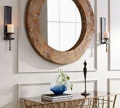 Jilian Recycled Wood Wall Mirror