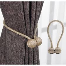 magnetic curtain tie backs holders