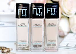 Spf 18* *excluding shades 330 and 360 maybelline new york fit me dewy + smooth foundation: Maybelline Fit Me Matte Poreless Foundation Review