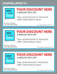 Create Coupons Free Free Printable Coupon Templates Business