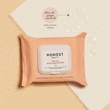 honest beauty makeup remover wipes with