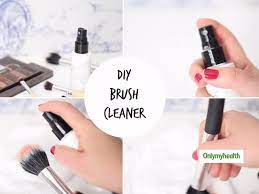 diy spray to sanitise your makeup brushes