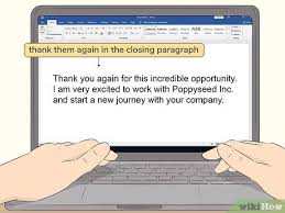 how to write a job acceptance letter 9