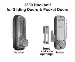 Lockey 2500 Sliding Door Keypad Lock