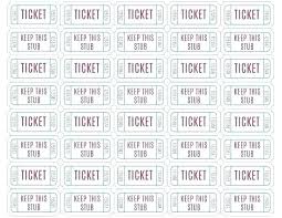 Create Raffle Ticket Template Creating Numbered Tickets With