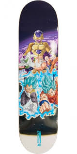 He is known for his work on teen titans (2003), teen titans go! Primitive X Dragonball Z Team Resurrection Skateboard Deck 8 125