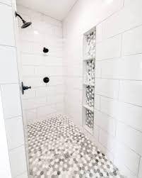 21 white bathroom tile ideas for a