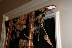 To Hang Curtains On A Metal Door