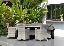 6 Seat Round Dining Set Cover