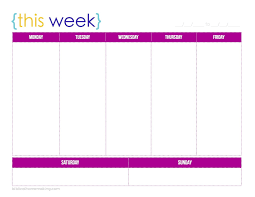 This Week Cute Free Weekly Planner Printable To Put In My