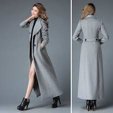 Double Ted Wool Maxi Coat