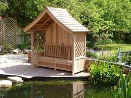 45 garden arbor bench design ideas