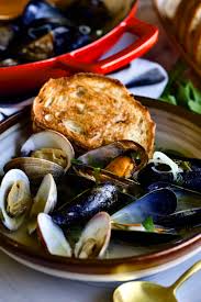 steamed mussels and clams recipe with