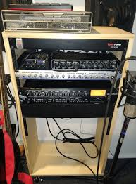 how to build a rack for home studio