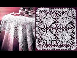crochet flower motif for doily