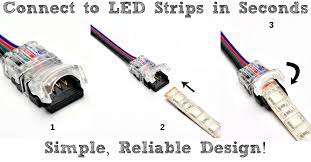12 volt led light strips powering and