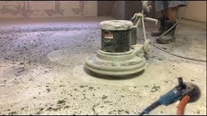 grinding concrete floor for tile or