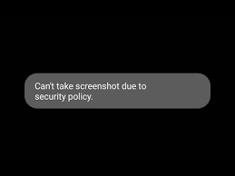 disable screenshot security