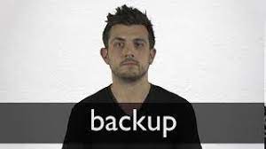 backup definition and meaning collins