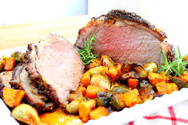 cook an herb crusted strip loin roast