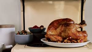 simple roast turkey with rich turkey