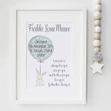 christening gifts s boys print by