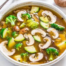30 minute vegetable and mushroom soup