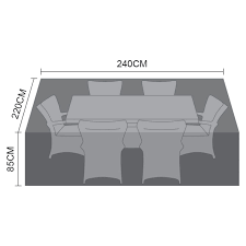 Cover For 6 Seat Rectangular Dining Set