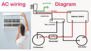 When the air conditioner is switched on. Split Ac Compressor Wiring Diagram