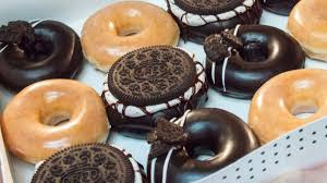 Track calories, carbs, fat, sodium, sugar & 14 other nutrients. Krispy Kreme Has A Limited Time Oreo Cookie Doughnut Nbc Los Angeles
