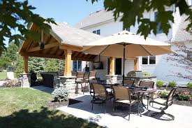 Covered Patio Is A Popular Landscape Choice